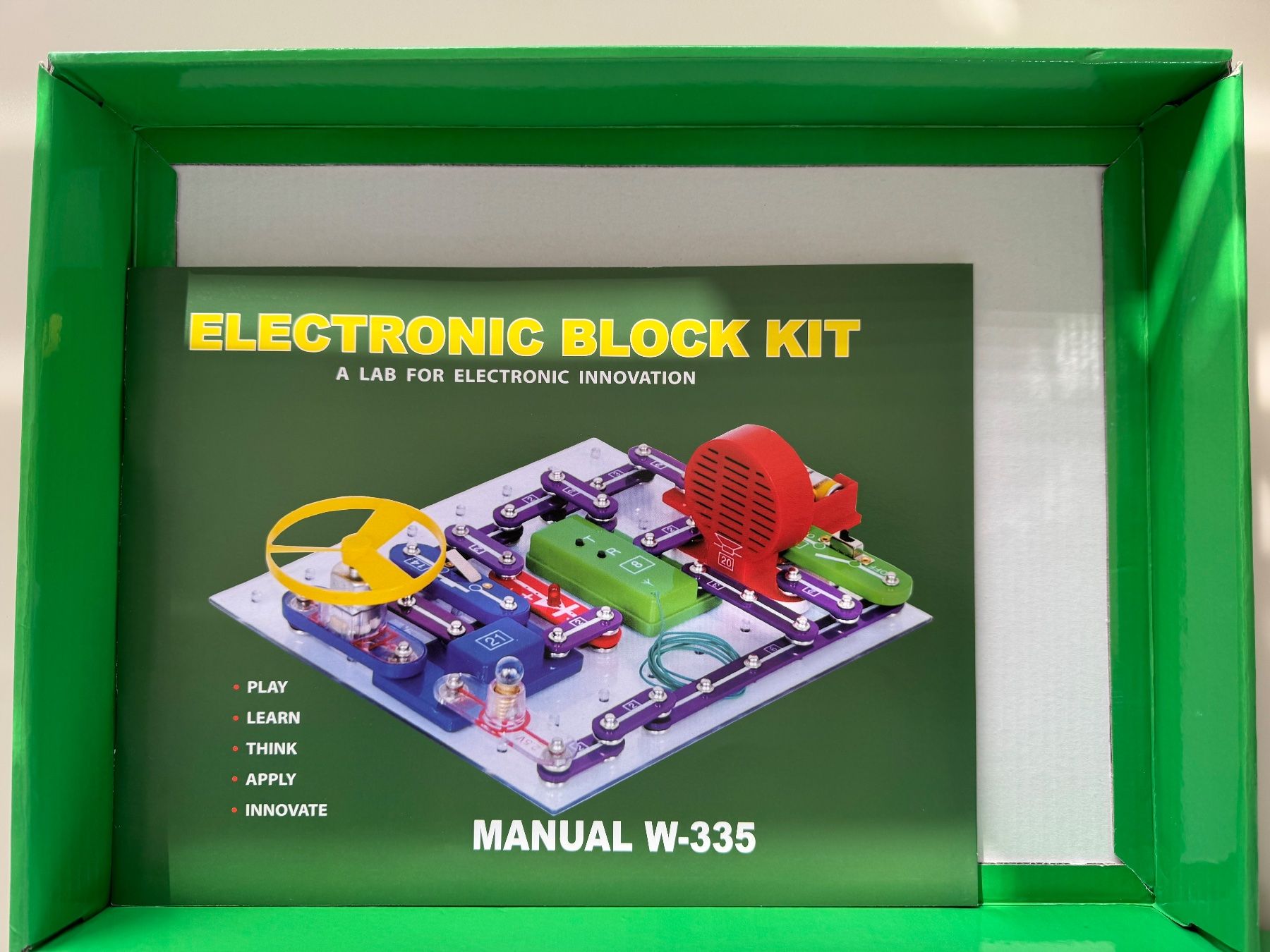 Componenti elettronici: SMARTES ELEKTRONIK-SET - PÄDAGOGISCH , W-335 +15 chf post – Nuovo e nell'imballaggio originale da Küsnacht ZH venduto da Conrai 2