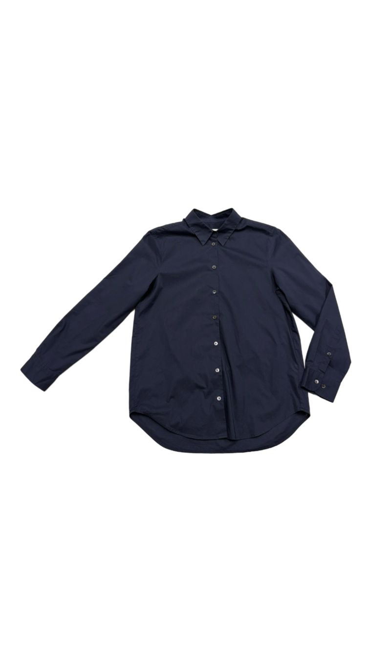 Camicette: Seidensticker Bluse dunkelblau Gr. 36 Baumwolle – Nuovo (secondo la descrizione) da Regensdorf venduto da secondchancefashion 1