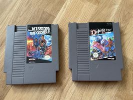Mission Impossible / Defenders of the Crown für NES