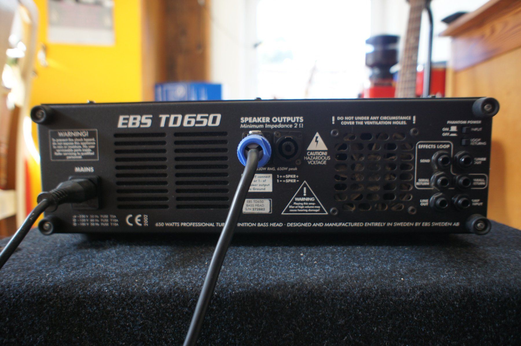 Ebs Amplificatori: Bassanlage, EBS, ET-650 Top & EBS-300 Box – Usato da Pfäffikon ZH venduto da Tomfrichtle 7