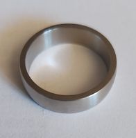 Titan Ring Edelstahl Silber Gr. 18/57mm Neuwertig Top!