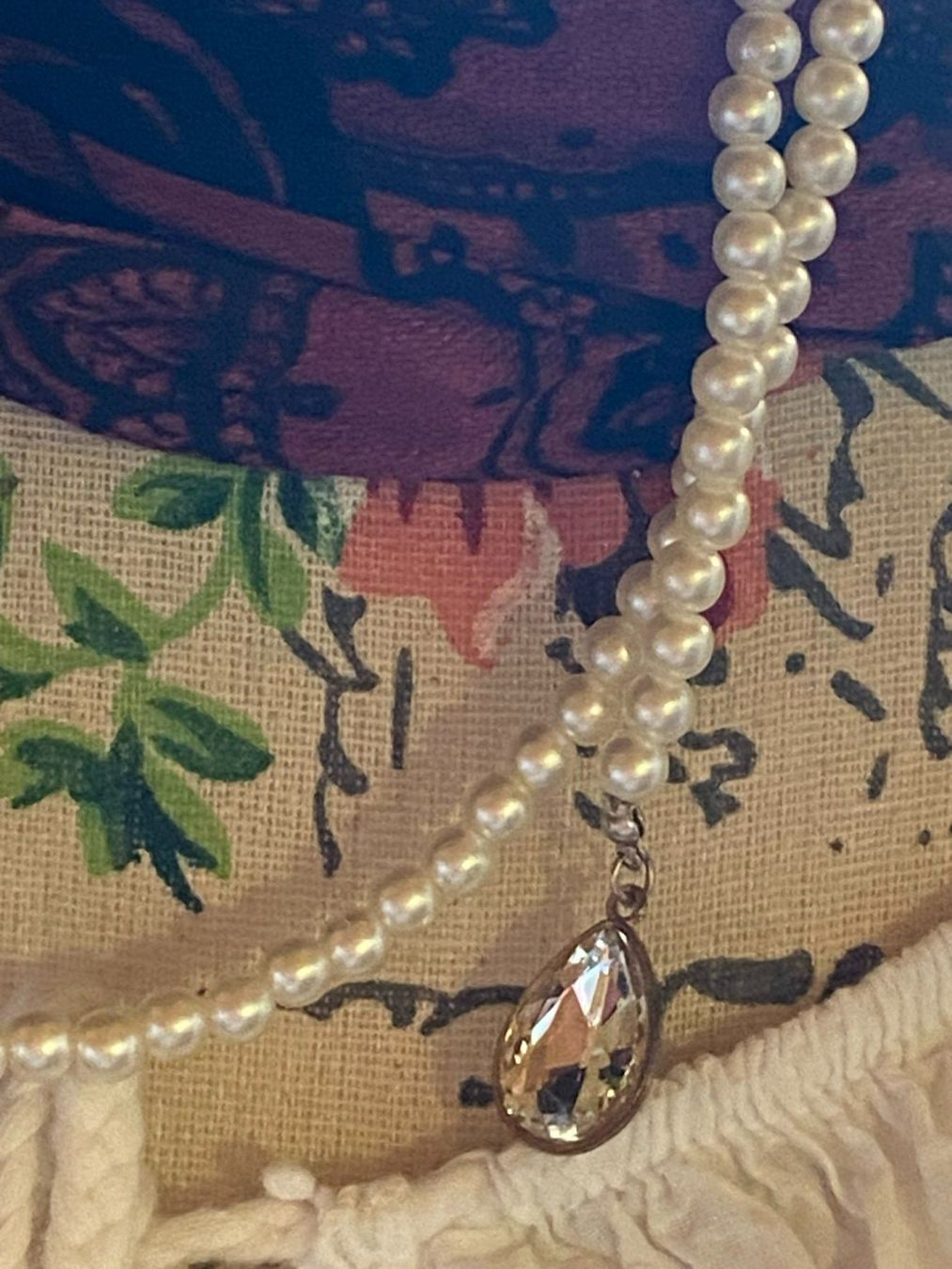 Catenine: VINTAGE PERLENKETTE -WEISS – Nuovo (secondo la descrizione) da Meienried venduto da ManuelaBoutique 6