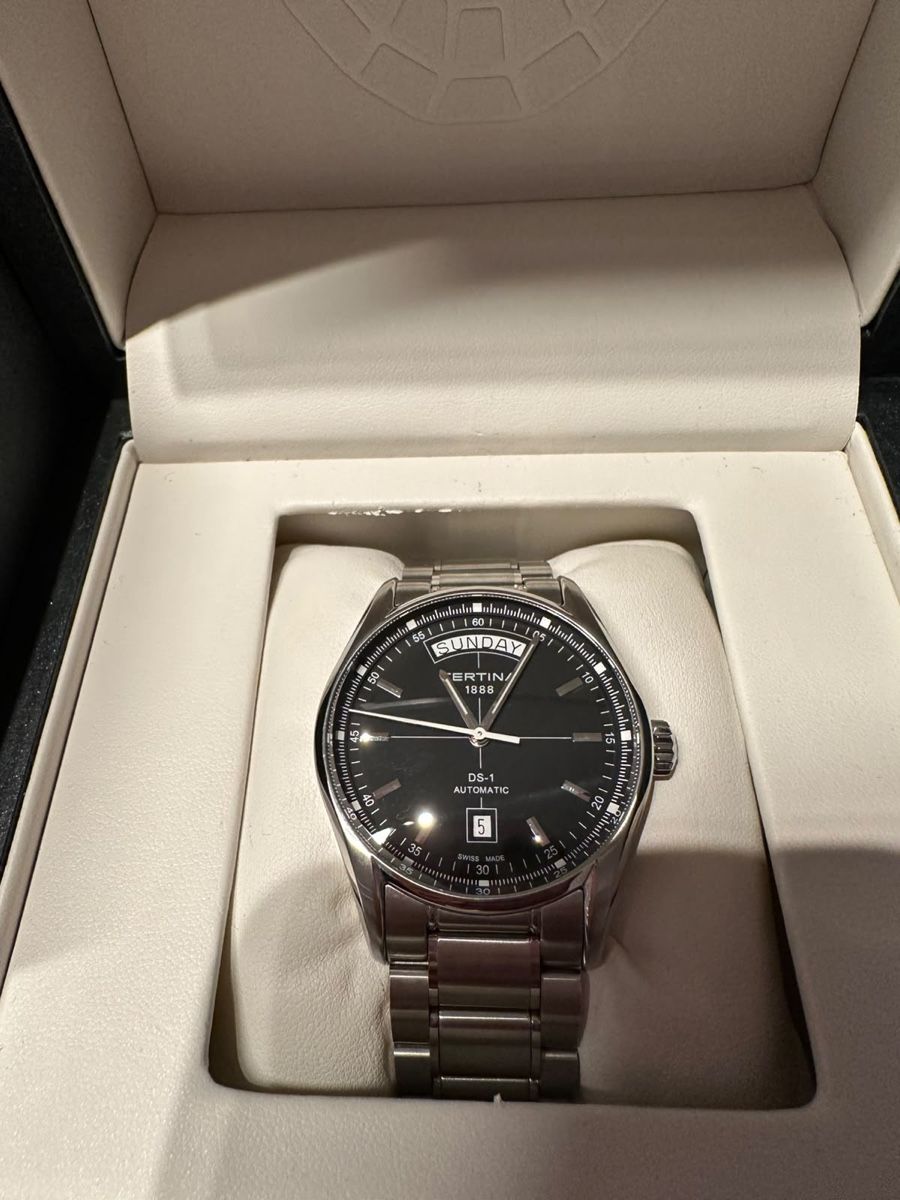 Certina Orologi: Certina DS-1 Automatic Day-Date - Full Set Original Quittung – Usato da Wetzikon ZH venduto da co_26zh 1