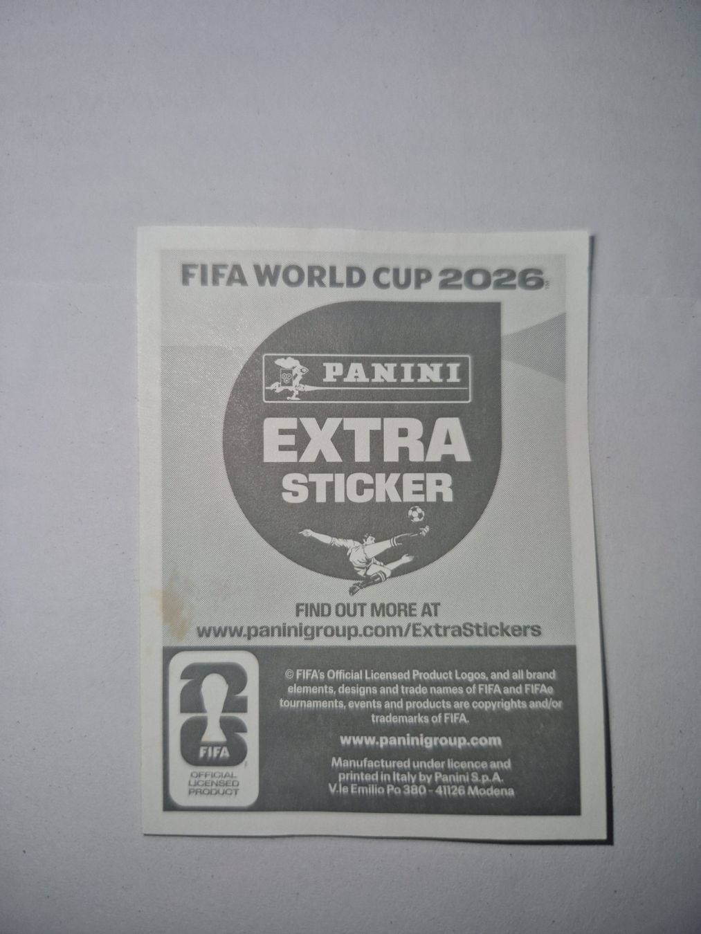 Panini Carte collezionabili: Ronaldo Extra Sticker, Silver Edition, Panini FIFA 2026 – Nuovo (secondo la descrizione) da Adliswil venduto da andibandi 1