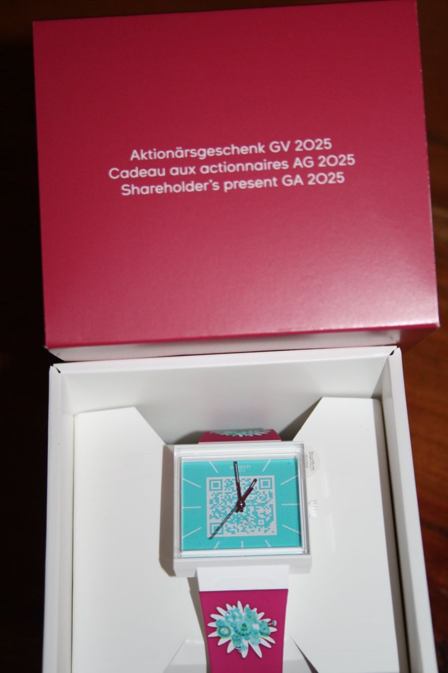Swatch Orologi: SWATCH GV Uhr 2025 – Nuovo e nell'imballaggio originale da Reinach BL venduto da Runni