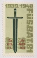 Soldatenmarke 2.WK, Füsilierbatallion 81, Aufdr, Wi Inf 455