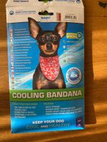 Kühlendes Bandana für Hunde, rot Western XL. Aqua Coolkeeper