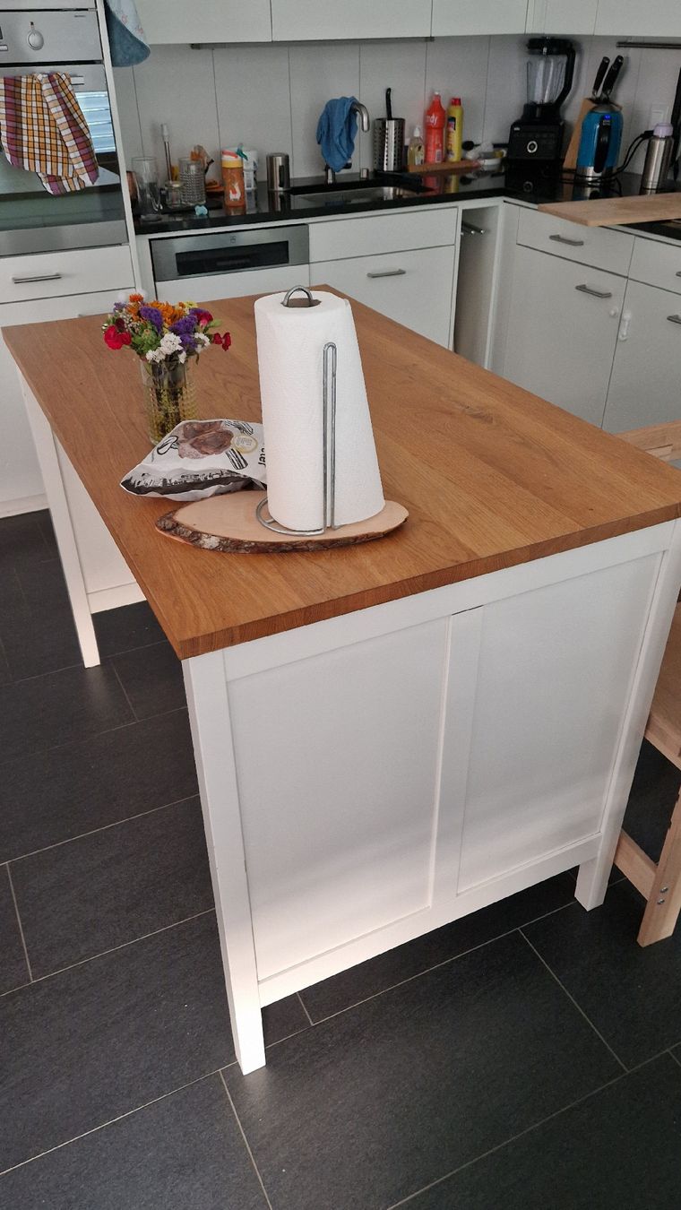 Ikea Komplettküchen: IKEA Tornviken Kücheninsel 126x77cm Eiche – Gebraucht aus Rüti ZH von Dominik333 3