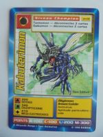 DIGIMON " Kabuterimon Jd-08 " 1ère édition 1999 comme neuve