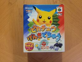 Hey you Pikachu mit Mic Nintendo 64 OVP Japan N64