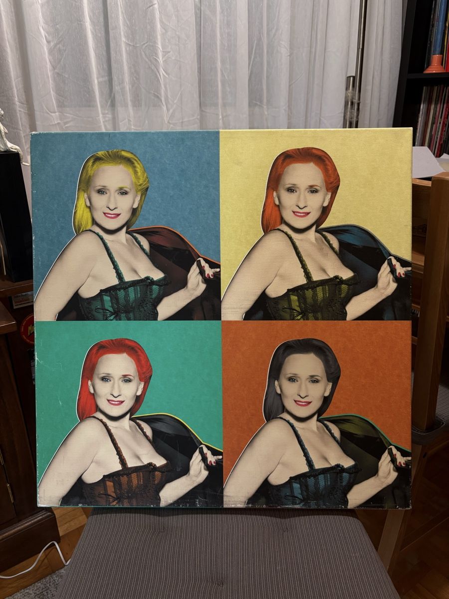 Poster & Bilder: Pop-Art Leinwandbild 50 × 50 cm – Gebraucht aus Berikon von AntiqueMeant