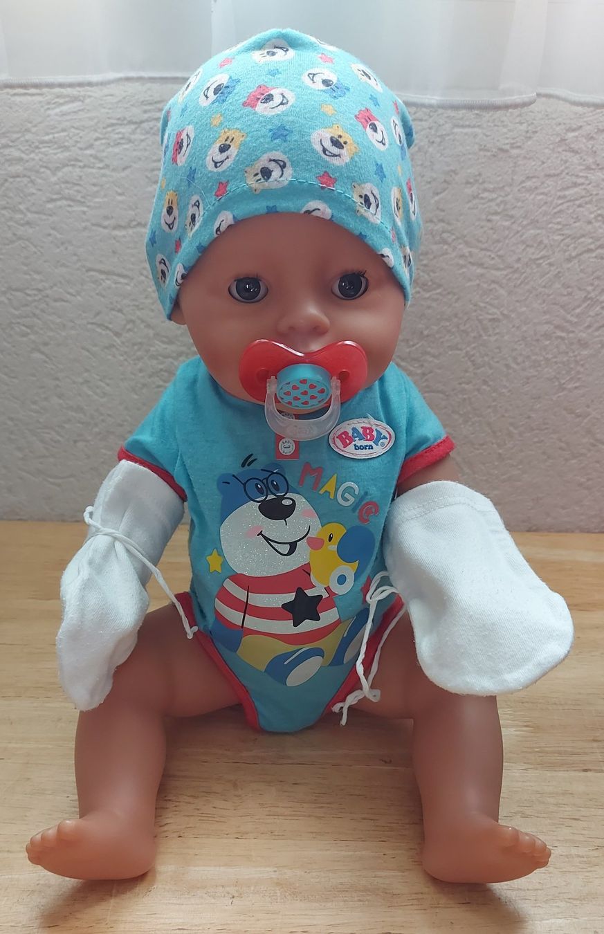 Puppen: Baby born mit Trage – Gebraucht aus Steinen von bruvlatur86 1
