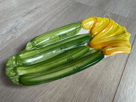Italienische Keramik Zucchetti Wandapplikation, Vintage!
