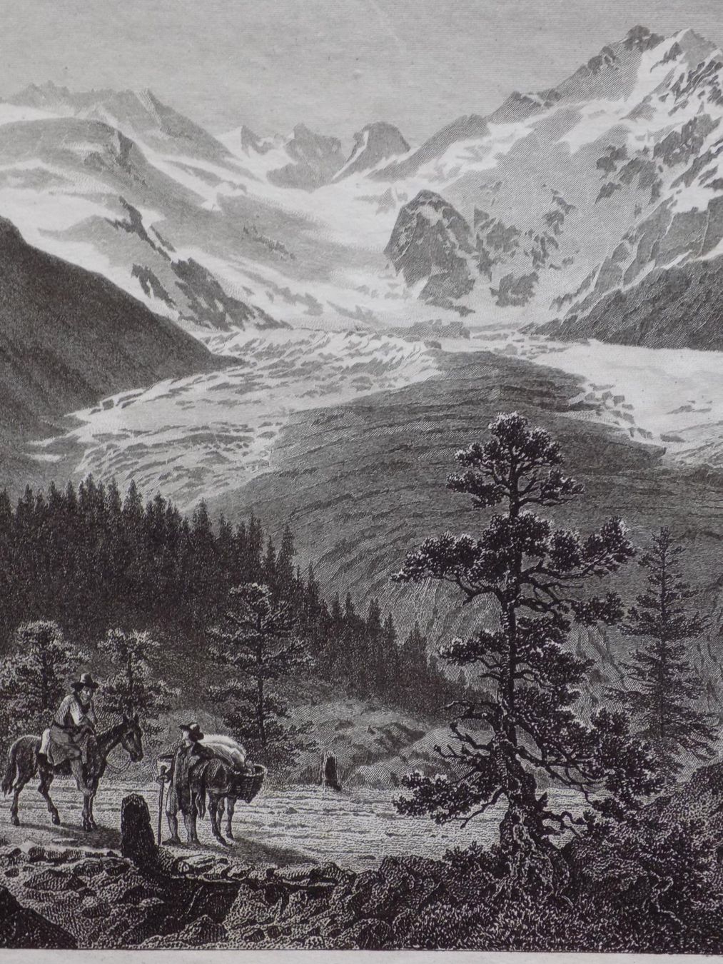 Incisioni: Berninakette Morteratsch Gletscher – Usato da Risch venduto da Rischli15 5
