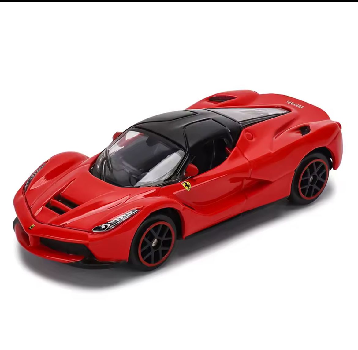 Ferrari Modellini d'auto: Bburago LaFerrari rosso nero in scatola – Nuovo e nell'imballaggio originale da Boswil venduto da UrbanWave-Original12 1