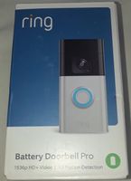 Set RING Battery Doorbell Pro 1536p Akku kostenloser