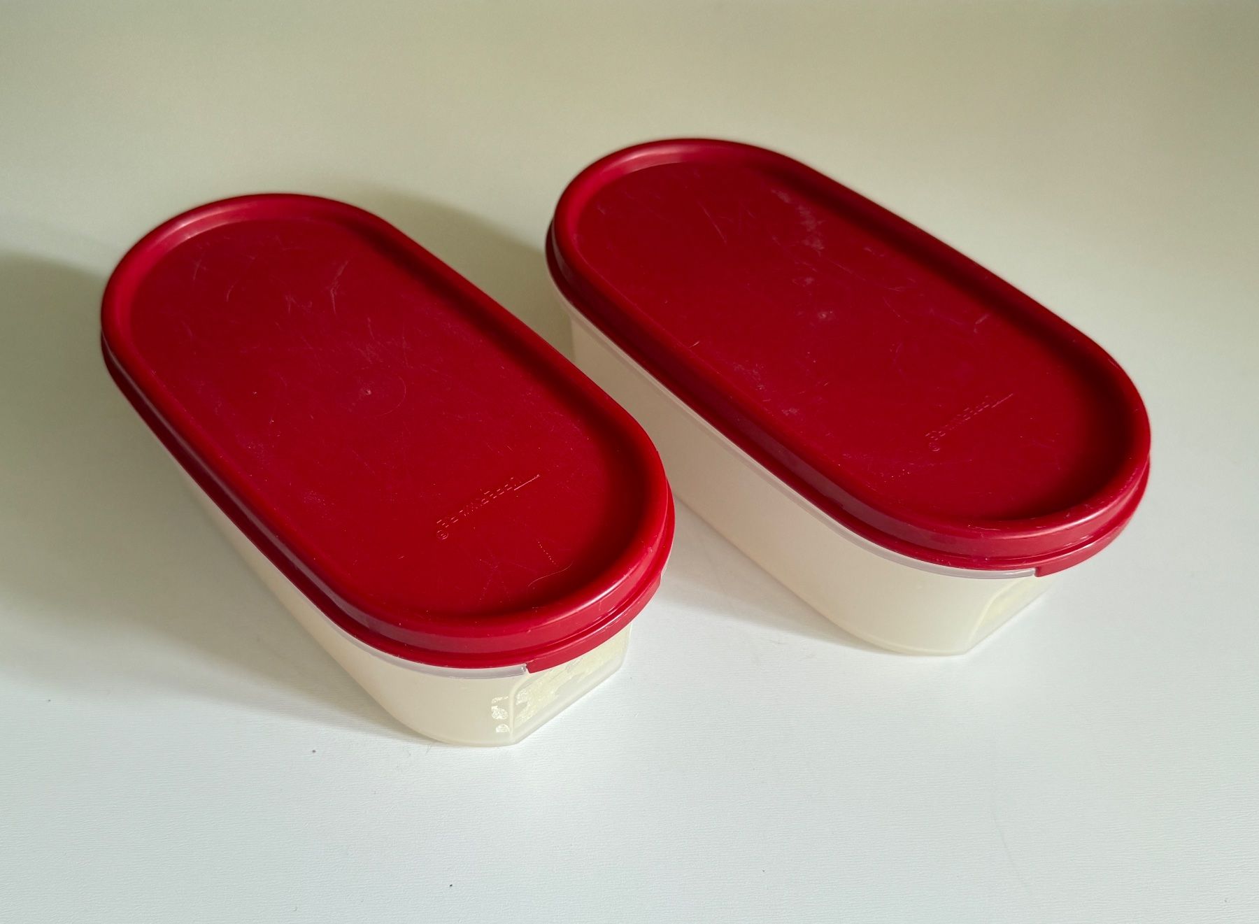 Tupperware Behälter & Ähnliches: Tuppervision 1 mit rotem Deckel – Gebraucht aus Gerlafingen von sternrose
