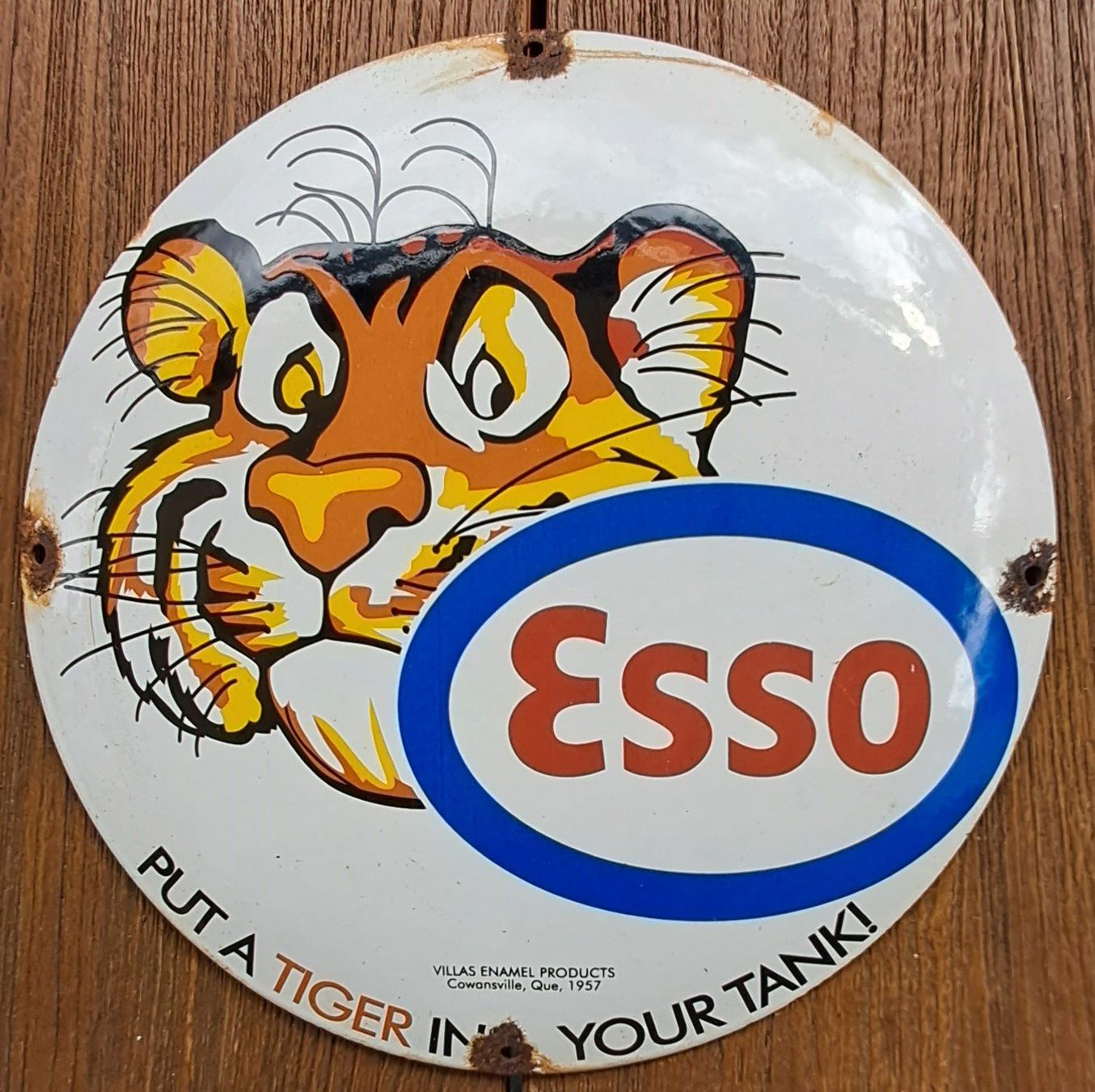 Esso Insegne: Emailschild – Usato da Wallisellen venduto da prada008