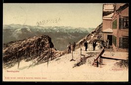 AK Säntis, Gasthaus auf dem Gipfel