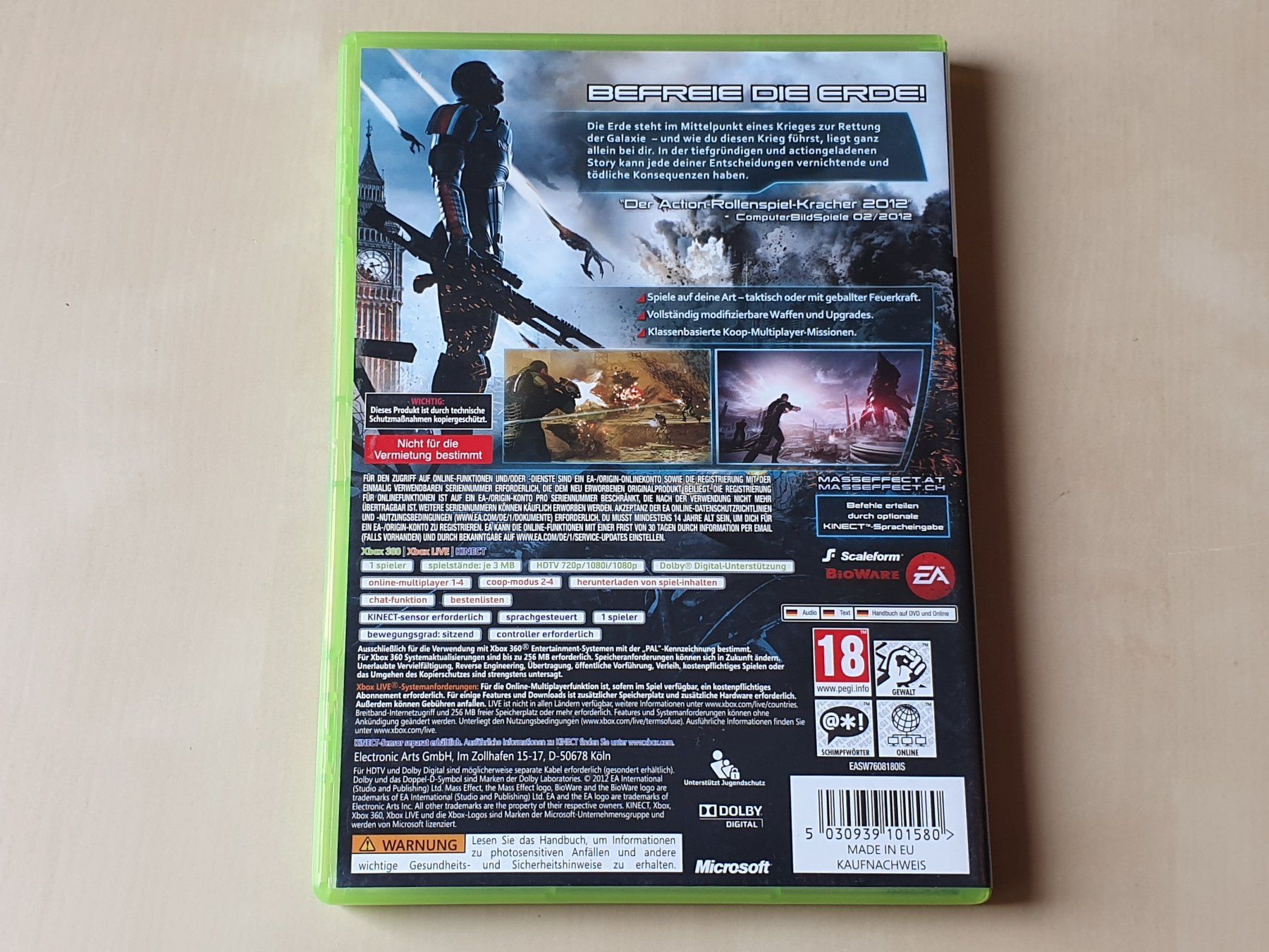 Microsoft Giochi: Mass Effect 3 – Usato da Stansstad venduto da collectorsshop 1