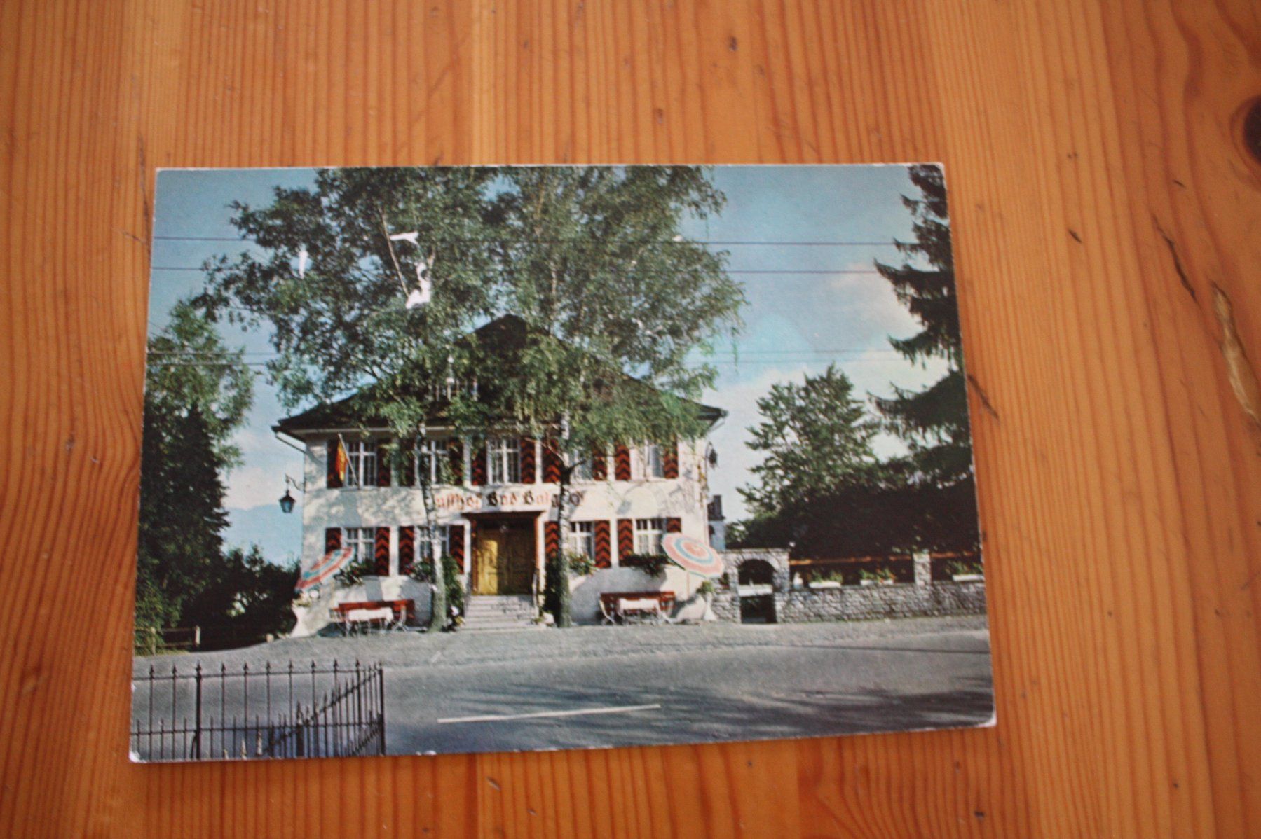 Cartoline postali: Hotel Bad Balgach – Usato da Altstätten SG venduto da sulim