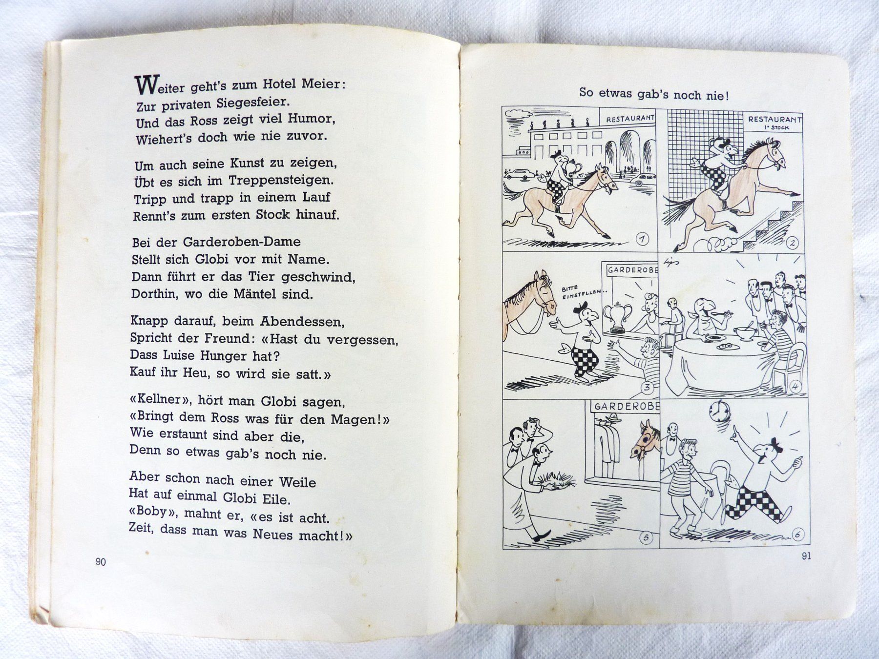 Fumetti: Globis toller Tag, 1. Auflage 1960 – Usato da Lustmühle venduto da kloster46 8