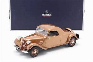 Norev 1/18 – 1939 Citroën Traction Avant Coupé 11B – Bronze – Miniature Collection