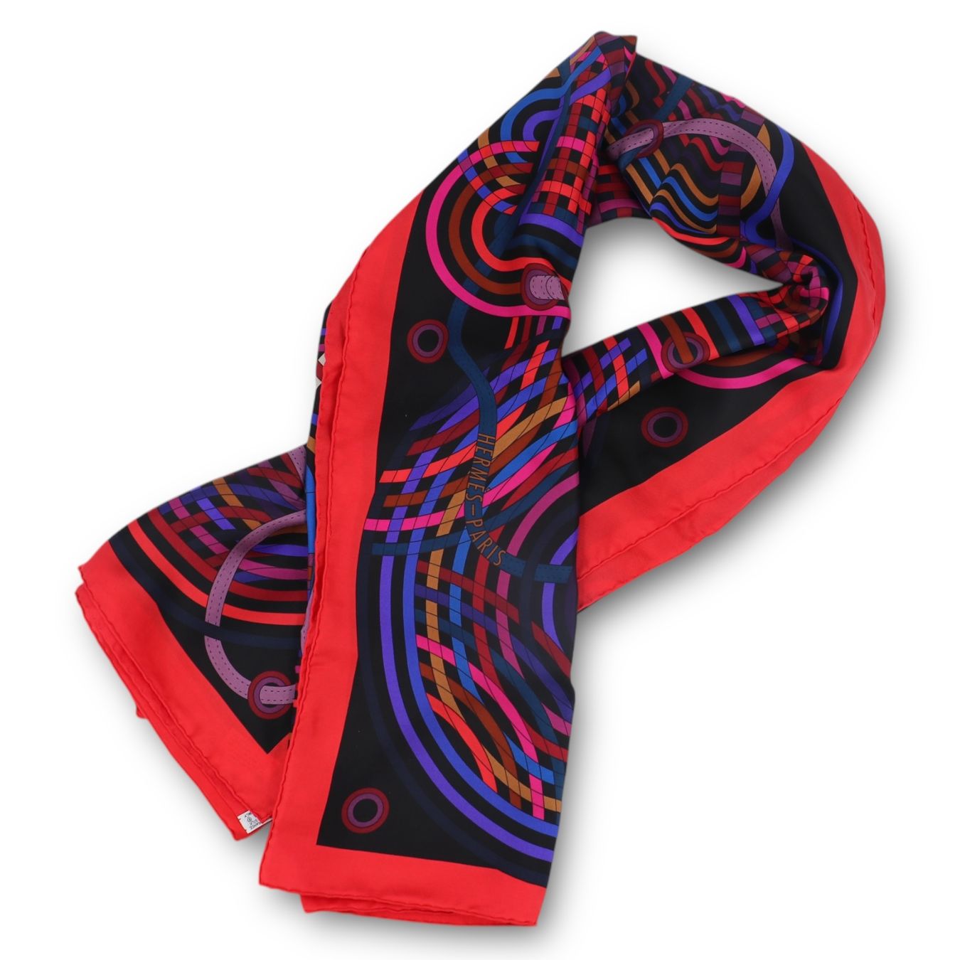 Hermès Foulard & Sciarpe: Hermès 140 Seide "La fabrique des rubans" – Usato da Binningen venduto da Designerlabels 6