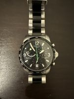 Certina DS Podium Chronograph GMT Stahl schwarz