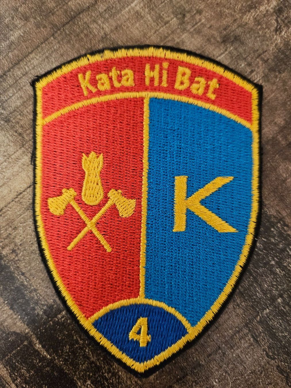 Schweizer Armee Placchette & Badge: Schweizer Armee Badge "Kata Hi bat 4, KP 4" – Nuovo (secondo la descrizione) da Zürich venduto da qua_7dpq