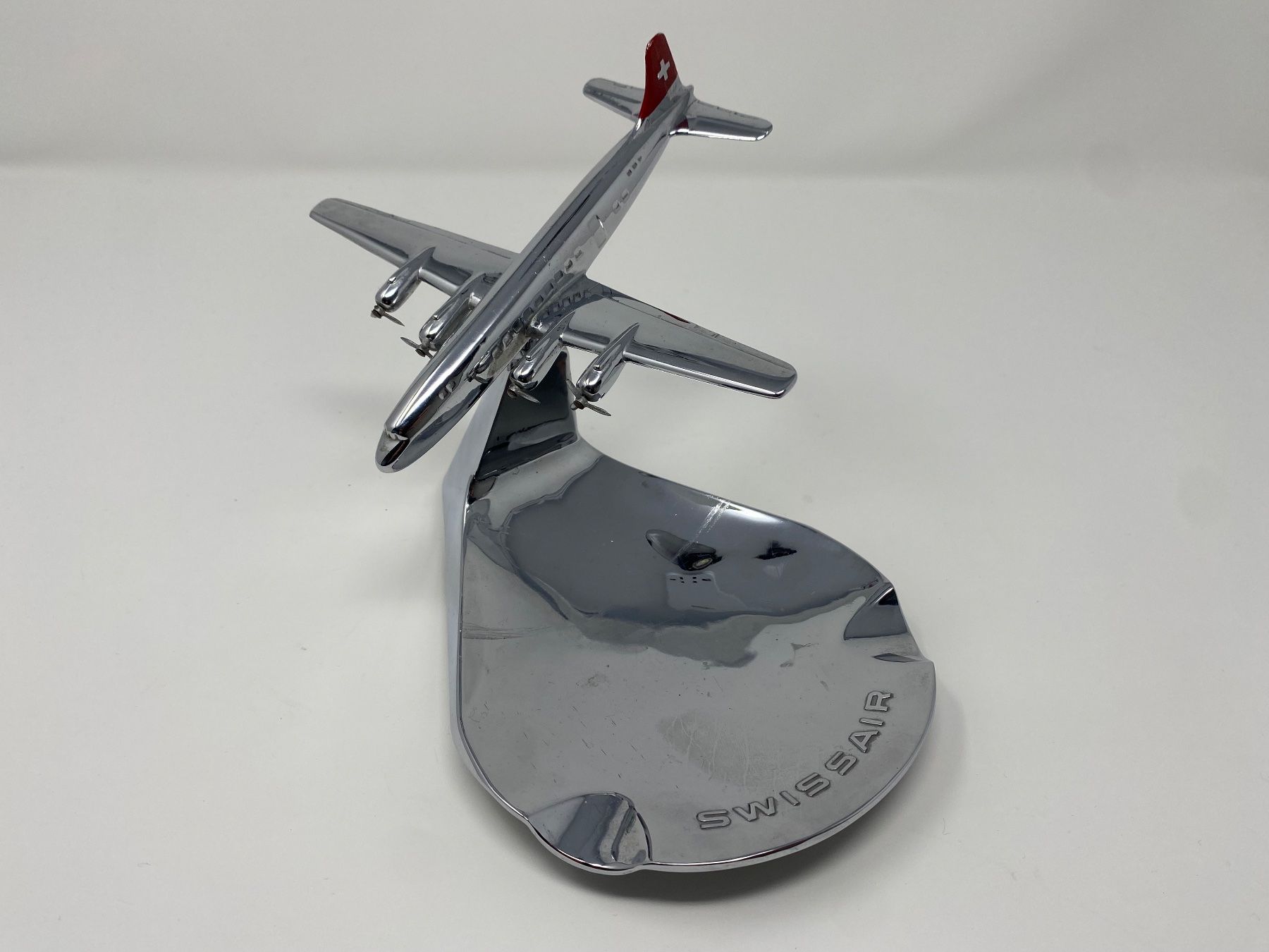 Swissair Portacenere: SWISSAIR Aschenbecher Douglas DC 6 – Usato da Ballwil venduto da ClassicGallery 6