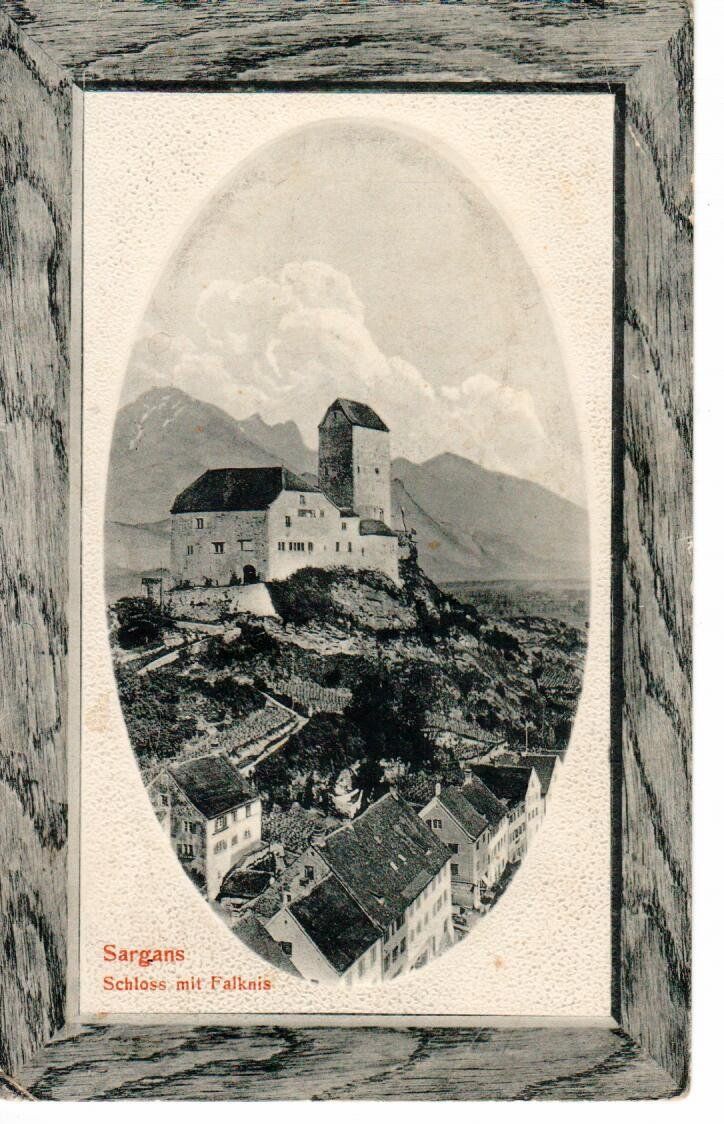 Cartoline postali: Sargans – Usato da Wolhusen venduto da Curver9