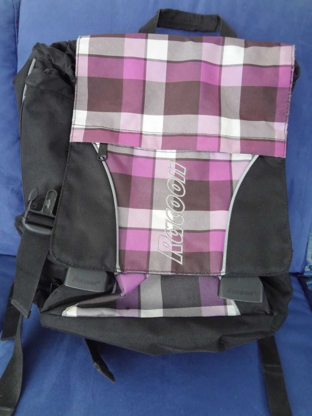 Racoon Borse & Zaini: Racoon Schulrucksack Fun Viola – Usato da Zürich venduto da Bluedani
