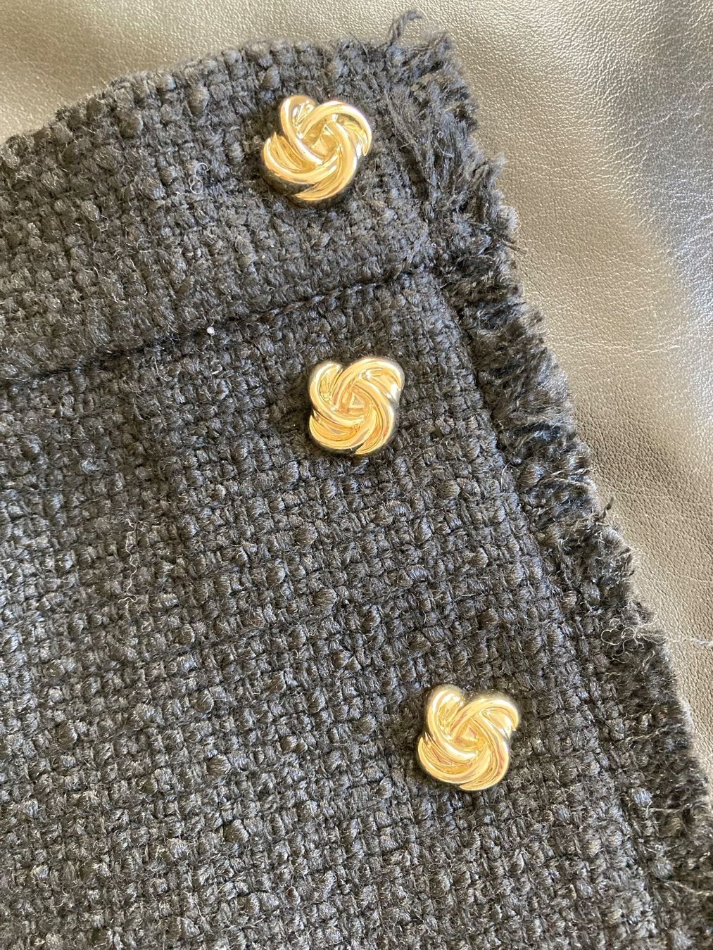 H&M Röcke: TWEED ROCK, GR.34, SCHWARZ, NEU! – Neu und originalverpackt aus Zürich von elegantissima 1