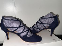 Pumps in Dunkelblau Grösse 39 neu
