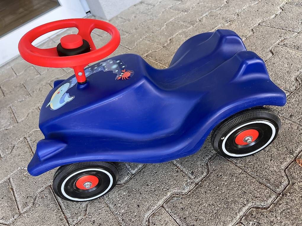 Véhicules pour enfants: Bobby Car mit Lenkrad  Dunkelblau – D'occasion à Luzern par Tanja.z 2