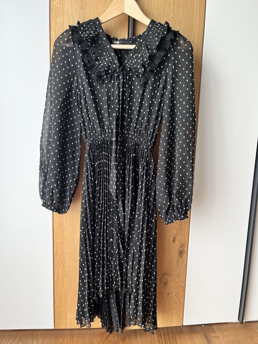 Maje Kleider: Maje polka dot black dress – Neu (gemäss Beschreibung) aus Weiach von skynat