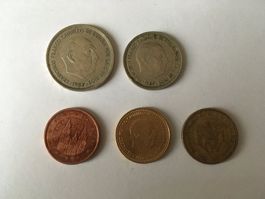 Münzen Spanien
