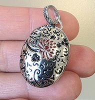 Anhänger Medaillon Silber 925