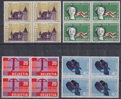 F2) Satz 334-337, 4.Block, postfrisch