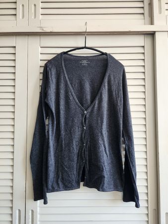 Majestic Paris cardigan anthracite coton/cachemire 