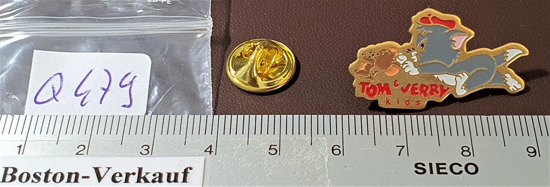 Statuette: Q479 - Pin Comic Figur - Tom & Jerry - kids – Usato da Reinach BL venduto da Boston-Verkauf 1
