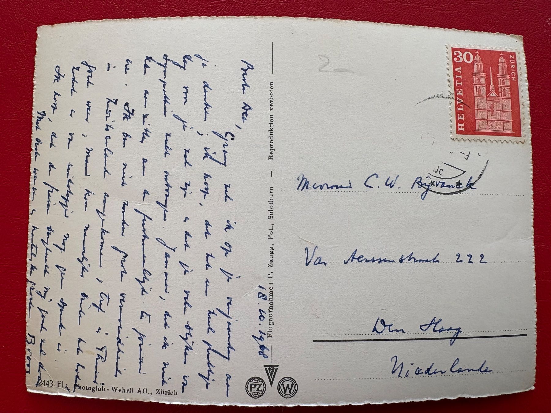Cartoline postali: 1968 / Thusis – Usato da St-Légier-La Chiésaz venduto da Theo005 1