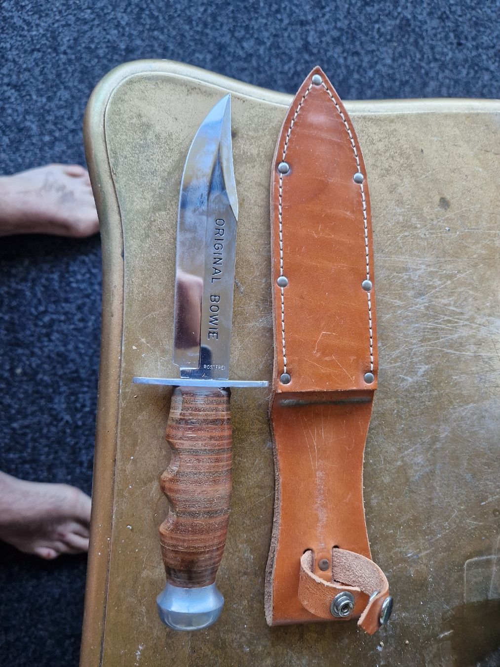 Militärmesser: Messer Bowie – Gebraucht aus Zürich von amza 1