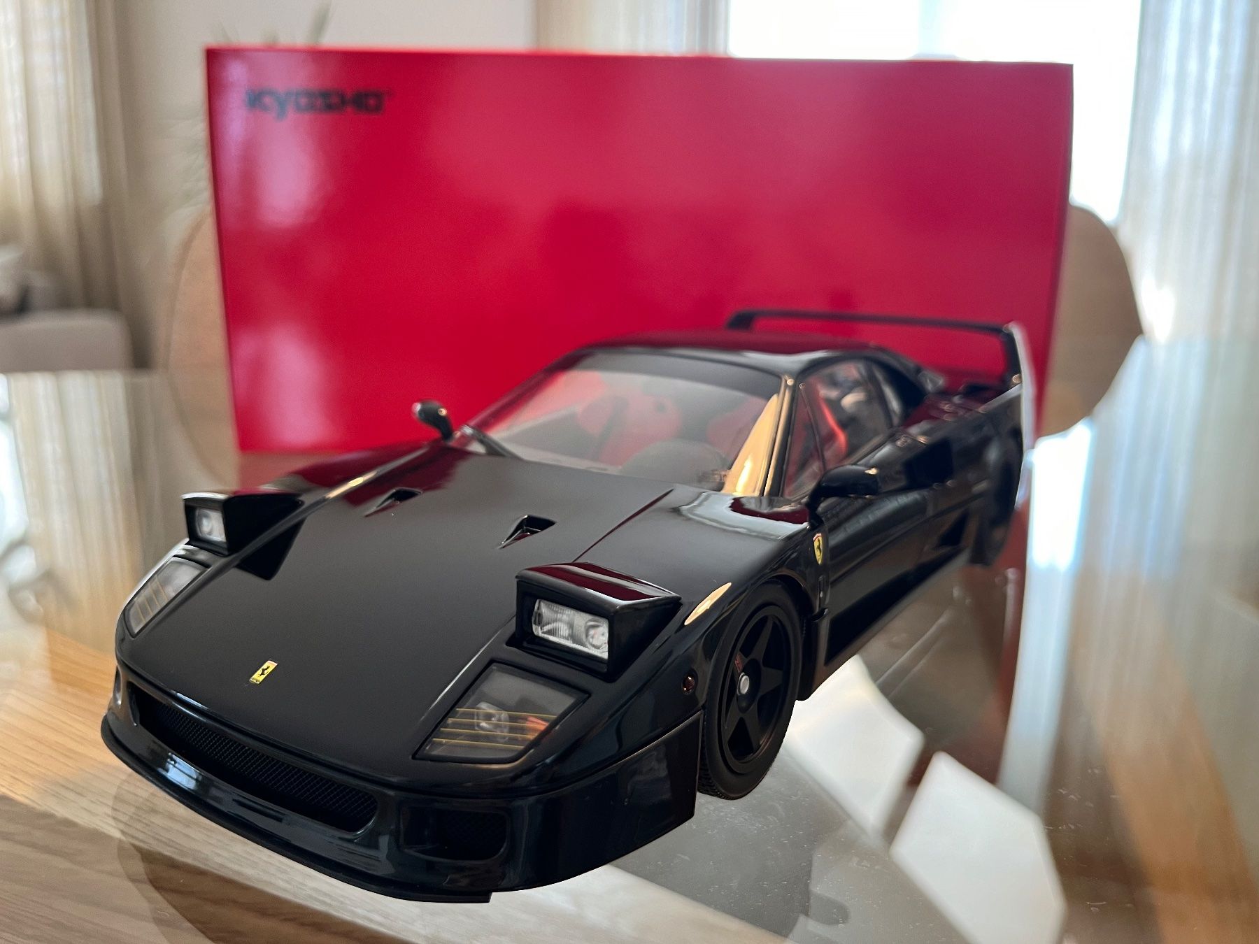 Kyosho Modellautos: 1:18 Ferrari F40 Kyosho – Neu (gemäss Beschreibung) aus Kradolf von Zimi78 9