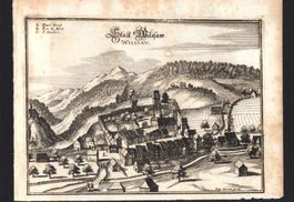 Willisau Kupferstich von Merian