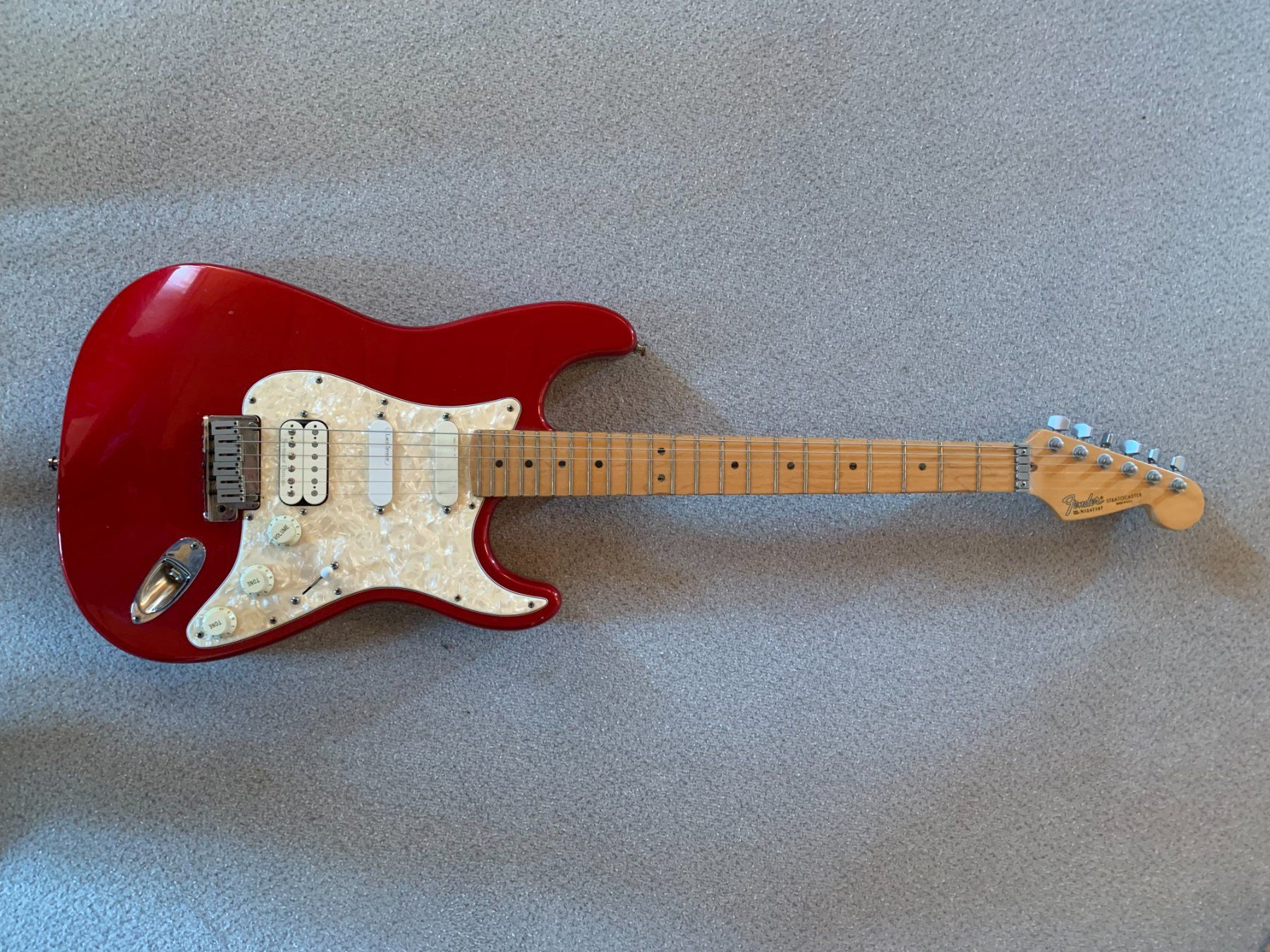 Fender Strumenti musicali: Fender Stratocaster Plus /Lace Sensor - "90er Studiogitarre" – Usato da Rüti b. Büren venduto da Bandtreff 7