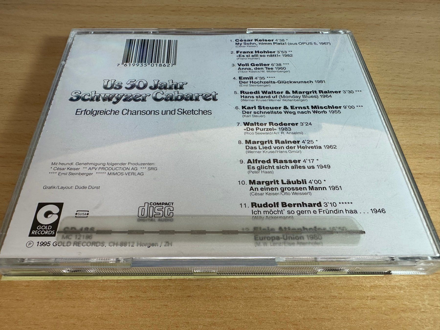 CD: Us 50 Jahr Schwyzer Cabaret – Usato da Rikon im Tösstal venduto da Alpenmutz 1