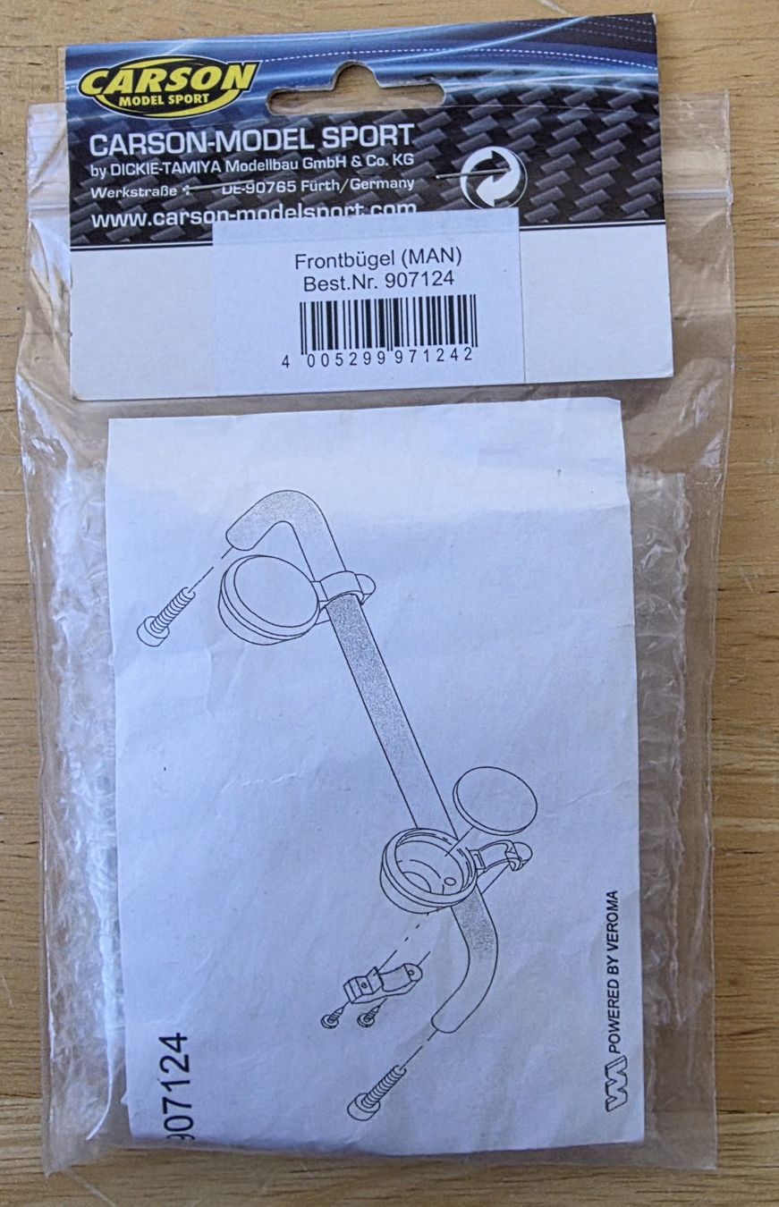 Carson Modellismo RC: Carson Model Sport Frontbügel – Nuovo (secondo la descrizione) da Männedorf venduto da Modellbau-wyss 1