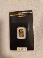 Goldbarren 1g Argor - Heraeus